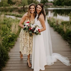 Jill Stuart (BHLDN) Iva Crepe Maxi - Ivory